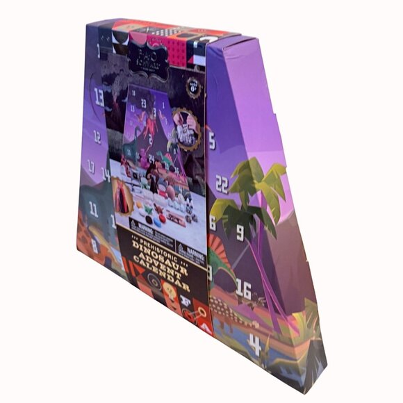 FAO Schwarz Christmas Dinosaur Advent Calendar Countdown STEM Toy Set For Kids - Picture 5 of 11